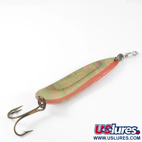 Luhr Jensen Krocodile Blizgė, Raudona/Juoda/Auksinė, 28g, #1508