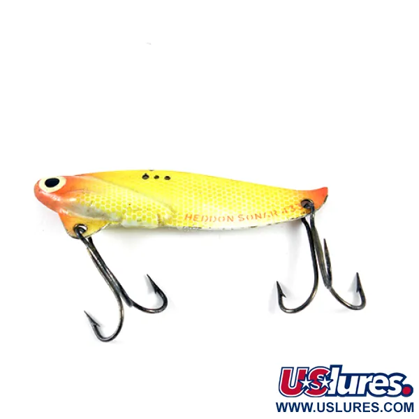 Heddon Sonar 433 Cikada, Geltona / Raudona, 14g, 3 skylės, #1530