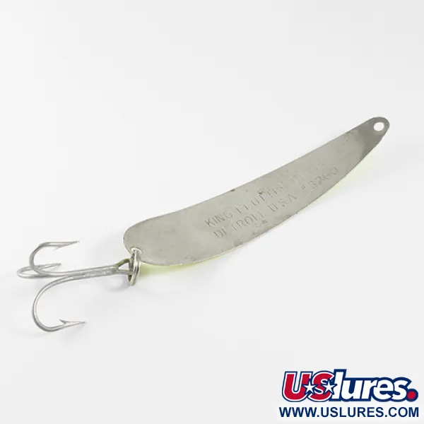 King Flutter Devle 3200 Blizgė, Gelsva, 9g, Nikelis, #1591