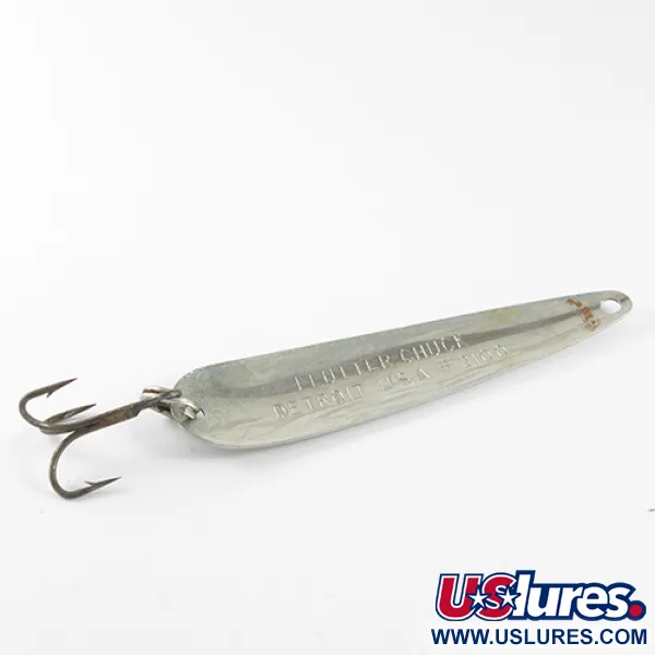 Dardevle Flutter-Chuck Vartiklė, Nikelis / Žalia, 8g, #1625