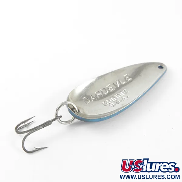 Vartiklė Eppinger Dardevle Spinnie, Mėlyna/Nikelis, 9g, Vintage, #1638