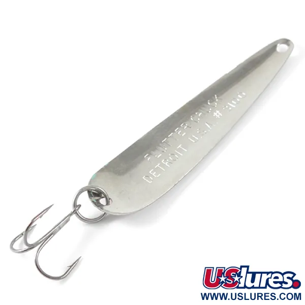 Dardevle Flutter-Chuck Vartiklė, Nikelis/Raudona, 8g, #1665