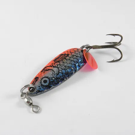 Luhr Jensen Krocodile Vartiklė, Ešerys, 9g, Sidabrinė nugara, #1688