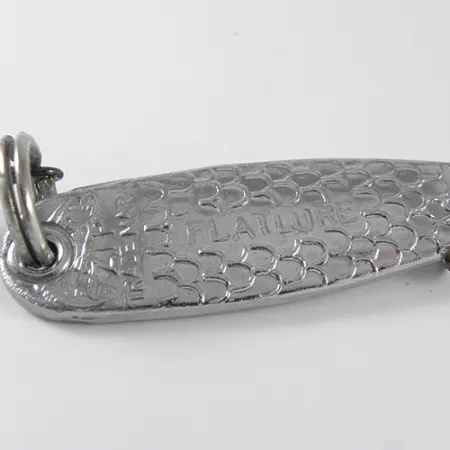 Zip Flatlure Vertikali Vartiklė, Sidabrinė, 44g, Žvynų Raštas, #1694