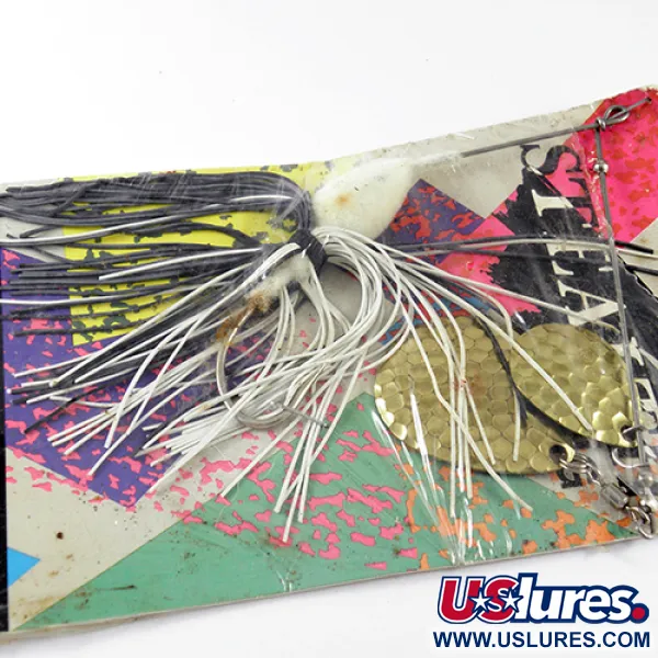 Jackson Stealth Spinnerbait, Kaltas žalvaris, 28g, Dvi lapeliai, #1709