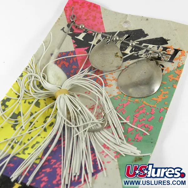 Jackson Stealth Spinnerbait, Žalvaris / Balta, 21g, JDM masalas, #1710