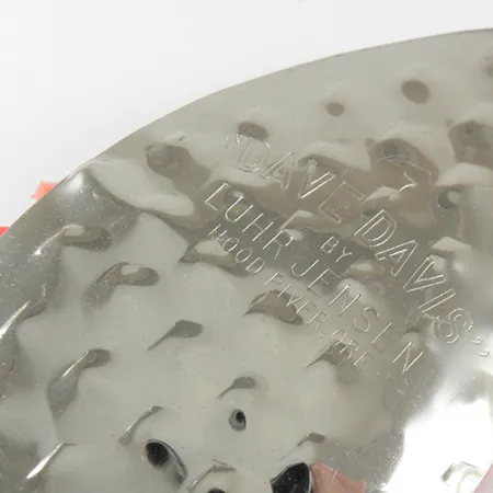 Luhr Jensen Dave Davis Vartiklė, Oranžinė/Nikelis, 17g, Kaltas, #1712