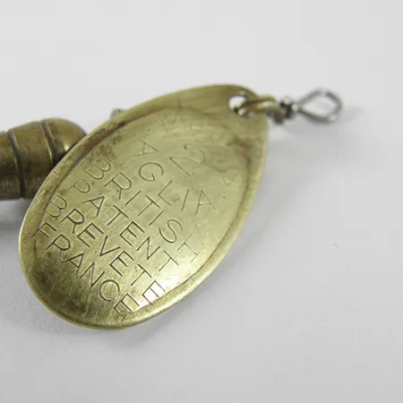 Mepps Aglia 2 Sukrė, Žalvaris, 4,5g, Įspaustas žymėjimas, #1717