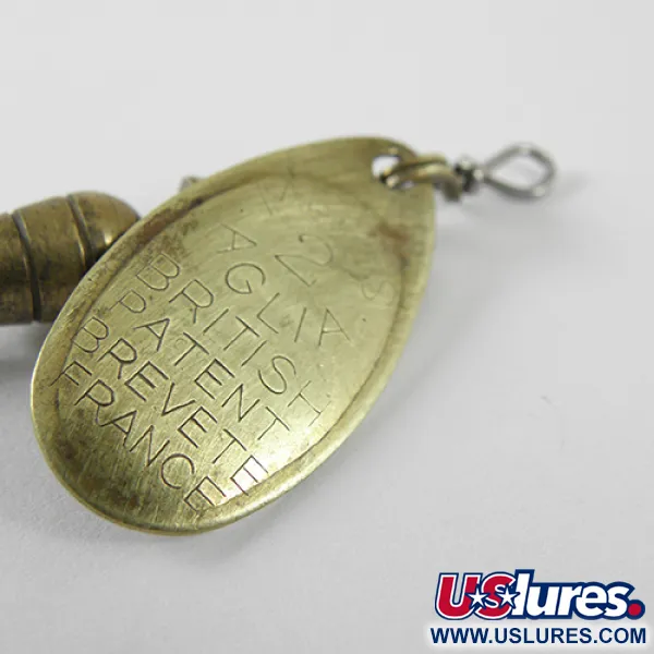 Mepps Aglia 2 Sukrė, Žalvaris, 4,5g, Įspaustas žymėjimas, #1717