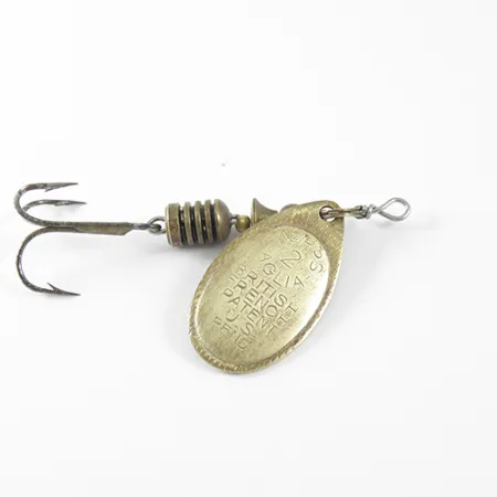 Mepps Aglia 2 Sukriukė, Žalvaris, 4.5g, Patentų žymos, #1718