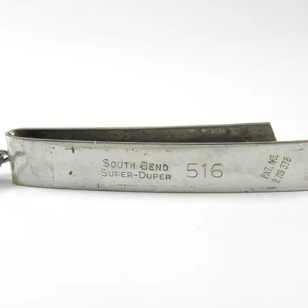 South Bend Super-Duper 516 Blizgė, Nikelis, 18g, Patentuota, #1721