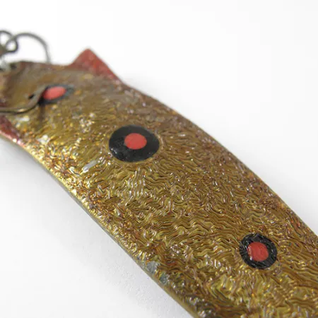 Johnson Slimfish Blizgė, Bronza (Žalvaris), 18g, Vintage, #1723