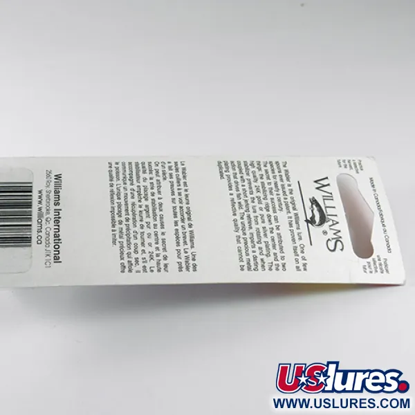 Williams Wabler W60 Blizgė, Violetinė/Sidabrinė, 21g, Sidabruota, #1736