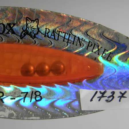 Blue Fox Rattlin Pixee Blizgė, Rainbow/Fluor. Oranžinė, 25g, #1737