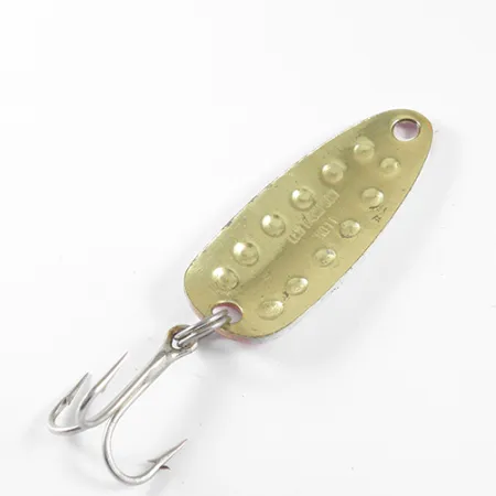 Len Thompson #11 Blizgė, Raudona/Balta/Žalvaris, 14g, Duobėta, #1747