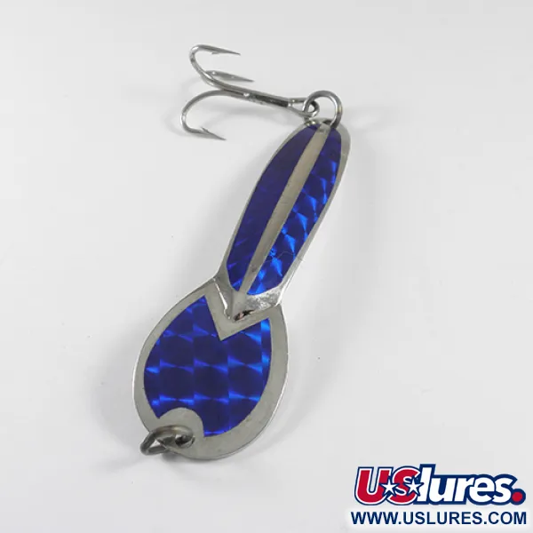 Glen Evans Loco 4 Blizgė, Nikelis / Mėlyna, 9g, Prizminė, #1750