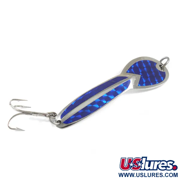 Glen Evans Loco 4 Blizgė, Nikelis / Mėlyna, 9g, Prizminė, #1750