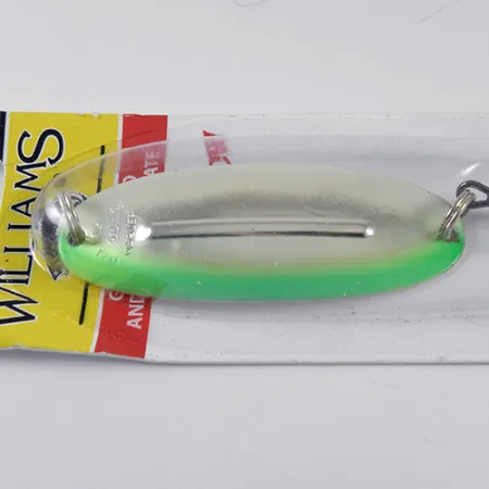 Williams Wabler W50 Glow Blizgė, Sidabras/Žalia, 14g, Šviečianti, #1766