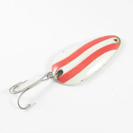 Balo 3 Blizgė, Balta / Raudona / Žalvaris, 14g, Vintage Stilius, #1769