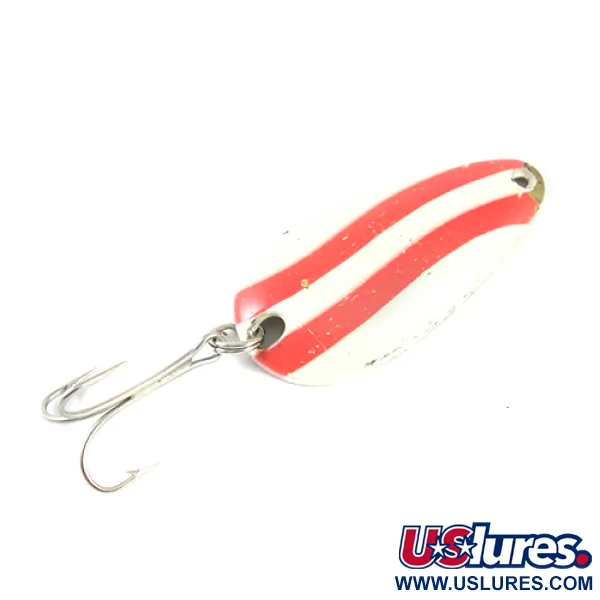 Balo 3 Blizgė, Balta / Raudona / Žalvaris, 14g, Vintage Stilius, #1769