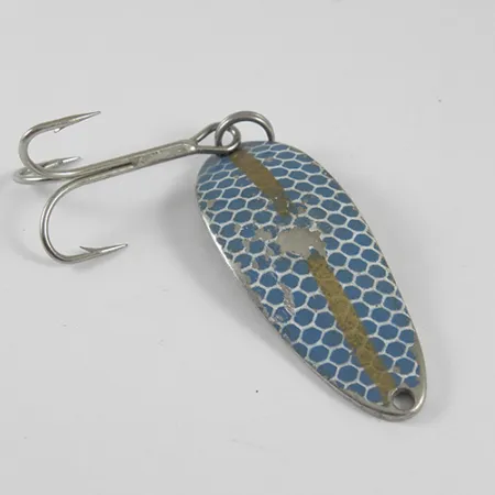 Seneca Little Cleo (Hula Girl) Blizgė, Mėlyna/Nikelis, 10g, #1770