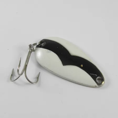 Balo 3 Vartiklė, Juoda / Balta / Žalvaris, 14g, Bangų raštas, #1771