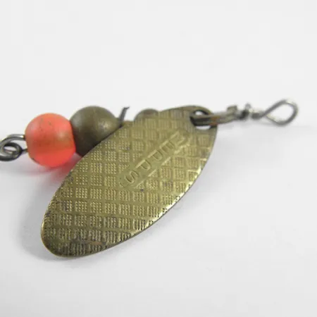 Mepps Aglia Long 0 Sukriukė, Žalvaris, 2.6g, Gluosnio Lapas, #1784