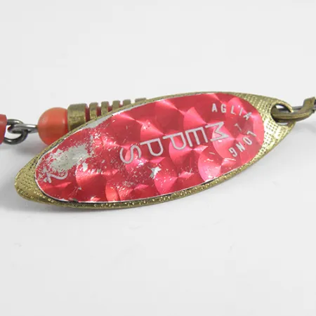 Mepps Aglia Long 2 Rainbo Sukrė, Raudona/Žalvaris, 7,4g, Rainbo, #1786