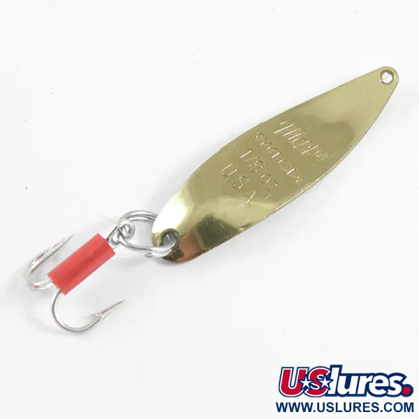 Mepps Syclops 00 Blizgė, Auksinė / Raudona, 3,5 g, S-forma, #1790