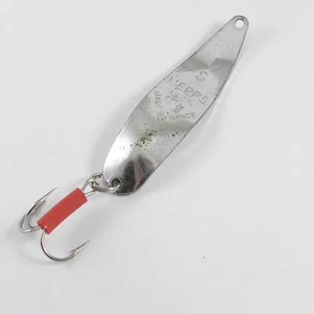 Mepps Syclops 2 Blizgė, Nikelis / Rausva, 17g, S-forma, #1791