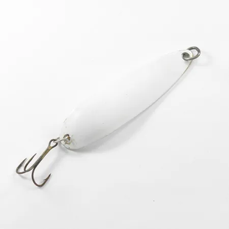 Luhr Jensen Krocodile Die #5 Blizgė, Balta, 21g, JAV gamyba, #1792