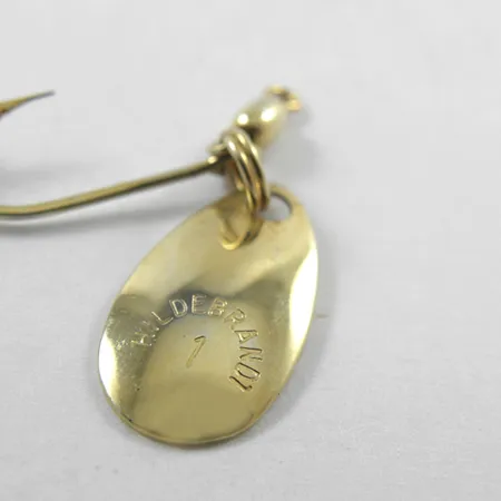 Yakima Bait Hildebrandt 1 Sukrė, Auksinė, 1g, Sonic Blades, #1818