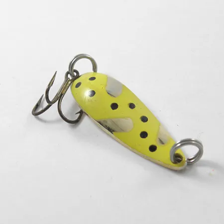 Acme Fiord Spoon Jr Vartiklė, Geltona/Auksinė, 3.4g, Masalas, #1821