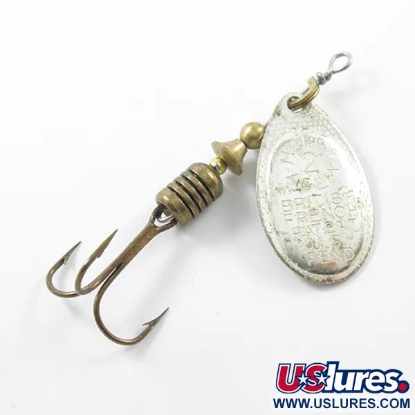 Mepps Aglia 2 Sukrė, Sidabrinė, 4.5g, Vintage, #1841