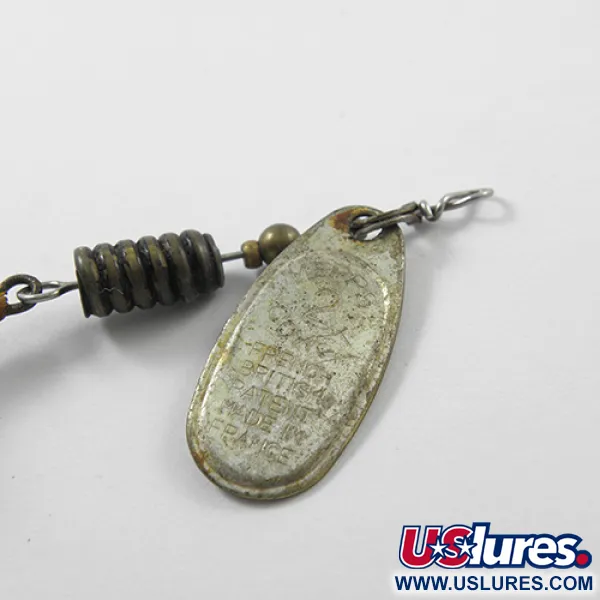 Mepps Comet 2 Sukrė, Sidabrinė, 4,5g, Geltonos plunksnos, #1846