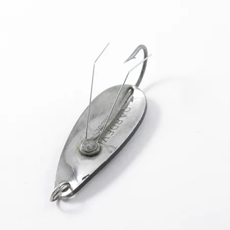 Eppinger Weedless Dardevle Midget Blizgė, Juoda/Balta/Nikelis, 6g, #1867