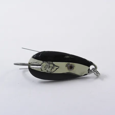 Eppinger Weedless Dardevle Midget Blizgė, Juoda/Balta/Nikelis, 6g, #1867