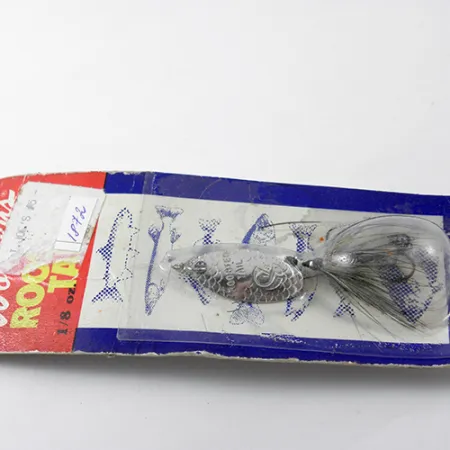 Yakima Bait Rooster Tail Sukriukė, Nikelis/Juoda/Balta, 3.54g, #1872