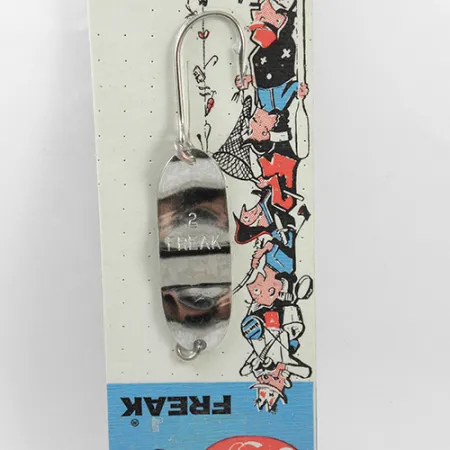 Shoff's Freak Blizgė, Sidabras, 12g, Rumbuotas Lapelis, #1885