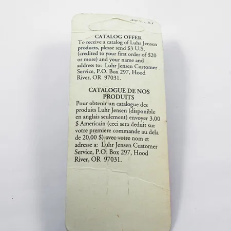 Luhr Jensen Krocodile Die #3 Vartiklė, Nikelis, 10g, Tolimas Metimas, #1887