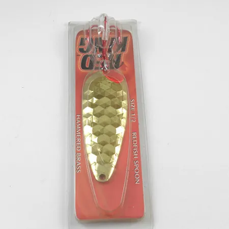 Worth Red King Spoon Blizgė, Kaltas žalvaris, 17g, Jūrinė, #1941