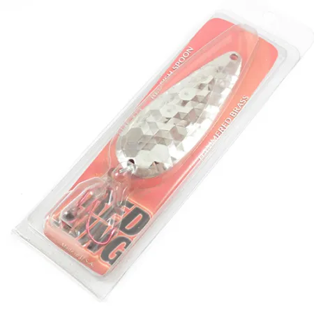 Worth Red King Spoon Blizgė, Kaltas nikelis, 17g, JAV, #1943