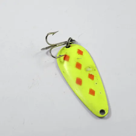 Blue Fox Aqua Blisgė, Laimas/Oranžinė, 9.5g, Vintage JAV, #1951