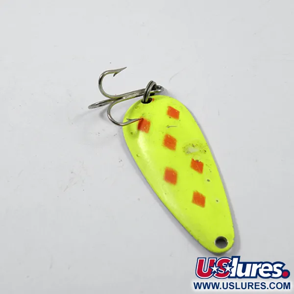 Blue Fox Aqua Blisgė, Laimas/Oranžinė, 9.5g, Vintage JAV, #1951