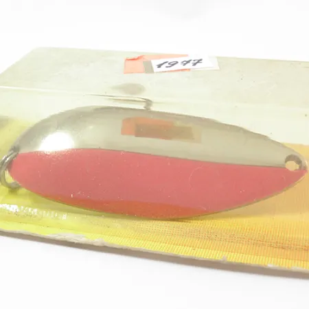 Luhr Jensen Lil' Kroc Blisgė, Chromas/Raudona, 21g, Tolimas metimas, #1977