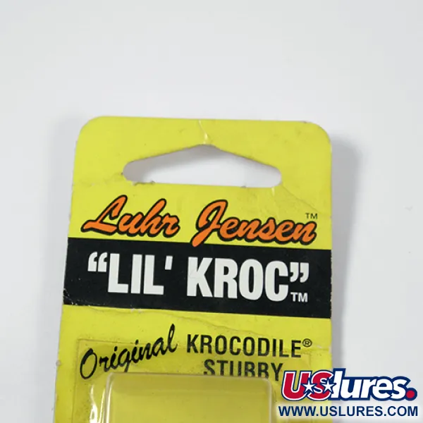 Luhr Jensen Lil' Kroc Blisgė, Chromas/Raudona, 21g, Tolimas metimas, #1977