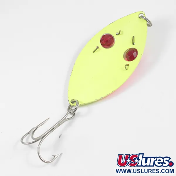 Eppinger Red Eye Wiggler Blizgė, Geltona/Oranžinė/Nikelis, 25g, #1990