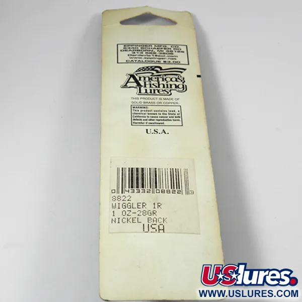 Eppinger Red Eye Wiggler Blizgė, Nikelis/Raudonos akys, 28g, #1999