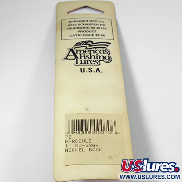 Blisgė Eppinger Dardevle, Geltona / Žalia, 28g, #2004