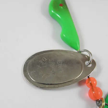 Erie Dearie Walleye Killer Sukriukė, Nikelis / Žalia, 16g, L rėmelis, #2006